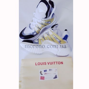 Кроссовки Louis Vuitton Archlight желтые