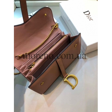 Сумочка-кошелек Dior на цепочке фото 1