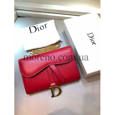 Сумочка-кошелек Dior на цепочке фото 4