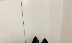 Туфлі JimmiChoo атласні з золотими квітами фото 3