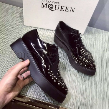 Туфли на шнуровке Alexander McQueen фото 2