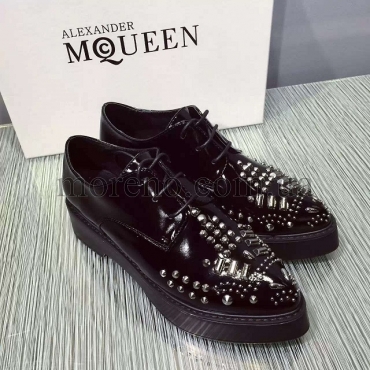 Туфли на шнуровке Alexander McQueen фото 4