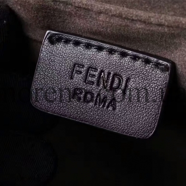 Сумка Fendi с лого кожа PU фото 4