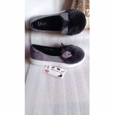 Слипоны Dior с ушками фото 2