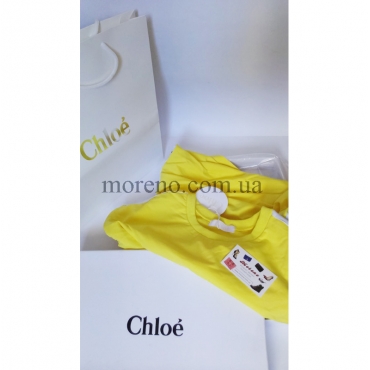 Платье Chloe желтое фото 2