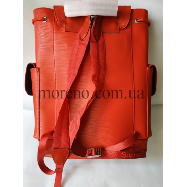 Рюкзак красный LV Christopher фото 1