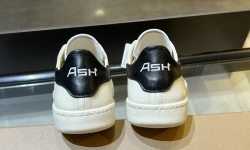 Шкіряні кросівки ASH жіночі білі фото 1