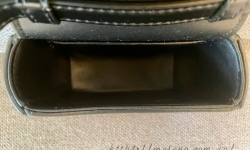 Міні-сумочка Celine Triomphe чорна фото 1