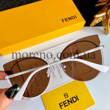 Очки Fendi с лого в чехле фото 1