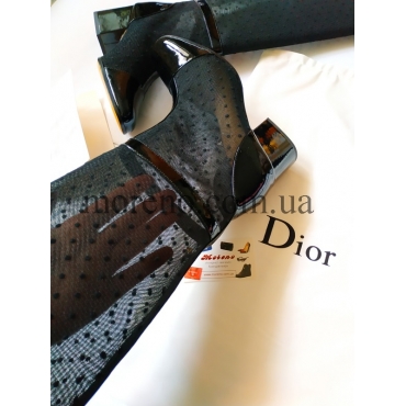 Сапоги Dior в горошек фото 3