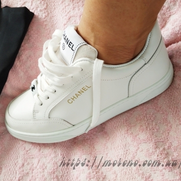 Кросівки Chanel білі жіночі