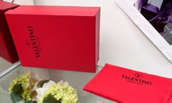 Шльопанці Valentino шкіряні в кольорах фото 3