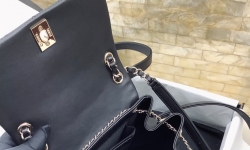 Рюкзак Chanel стьобаний з карманом фото 3