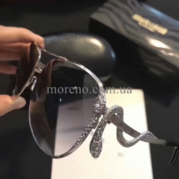 Очки Roberto Cavalli с декором змеи фото 1