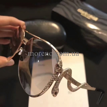 Очки Roberto Cavalli с декором змеи фото 4