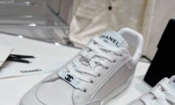Білі кросівки Шанель класичні шкіра фото 2