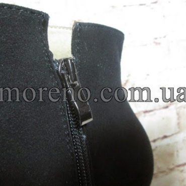 Ботильоны CL Black suede leather фото 4