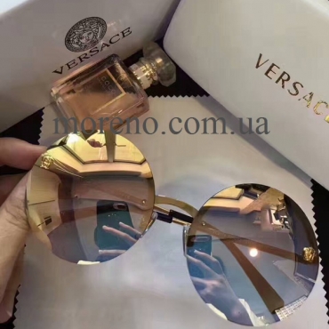 Солнцезащитные очки Versace круглые