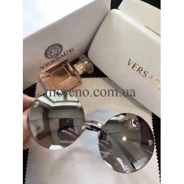 Солнцезащитные очки Versace круглые фото 2