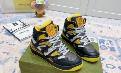 Жіночі кросівки Basket жовті фото 5