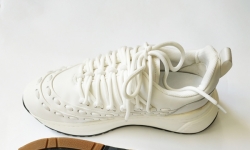 Кросівки BottegaVeneta білі жіночі фото 4