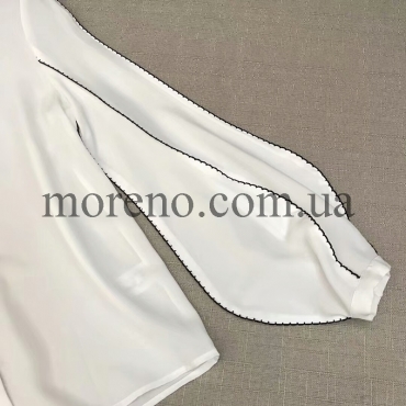 Блузка шелковая с рукавом фото 4