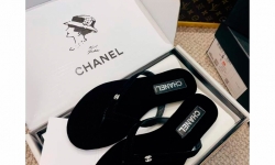 Сланці Chanel чорні НОВИНКА фото 1