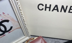 Міні-сумочка Chanel стьобана в кольорах фото 6