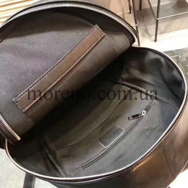 Рюкзак кожаный черный фото 3
