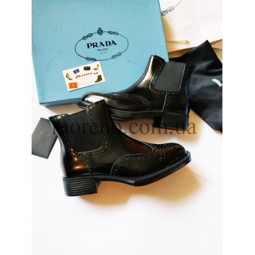 Ботинки Prada лакированные фото 1