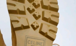 Чоботи Celine замшеві на шнуровці фото 1
