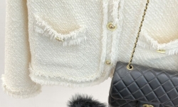 Сліпери Chanel шкіряні на хутрі фото 3