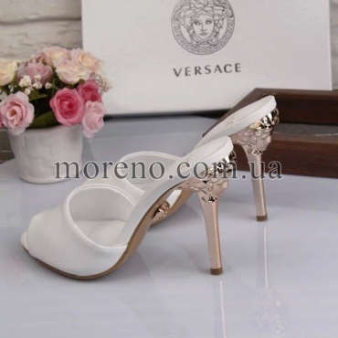 Сабо Versace кожаные фото 1