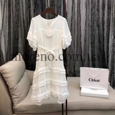 Платье Chloe белое