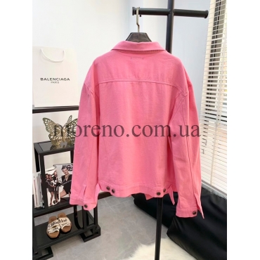 Куртка Balen*iaga розового цвета фото 1