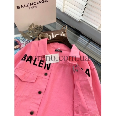 Куртка Balen*iaga розового цвета фото 2