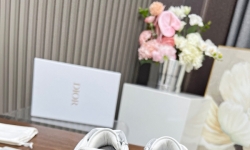 Кросівки Dior білі на платформі фото 2