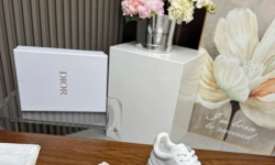 Кросівки Dior білі на платформі фото 4