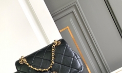 Рюкзак Chanel стьобаний чорний фото 3