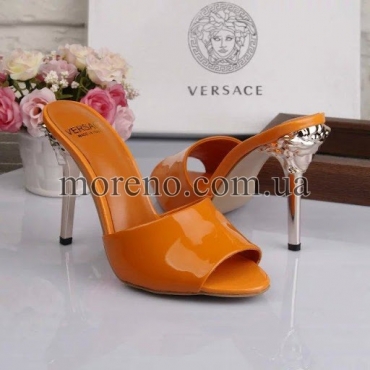 Сабо Versace лакированные фото 1