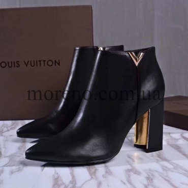 Ботильоны Louis Vuitton на каблуке фото 2