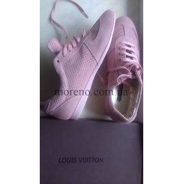 Кроссовки Louis Vuitton замша фото 3