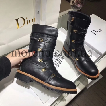 Сапоги Dior короткие на молнии фото 3