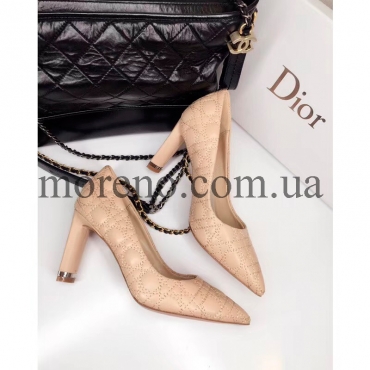 Туфли Dior матовые на каблуке фото 2
