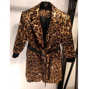 Брендовый пиджак леопард