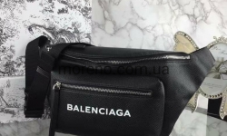 Сумка на пояс Balenciagaс лого фото 4